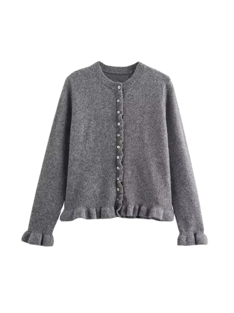 Cárdigan con Volantes