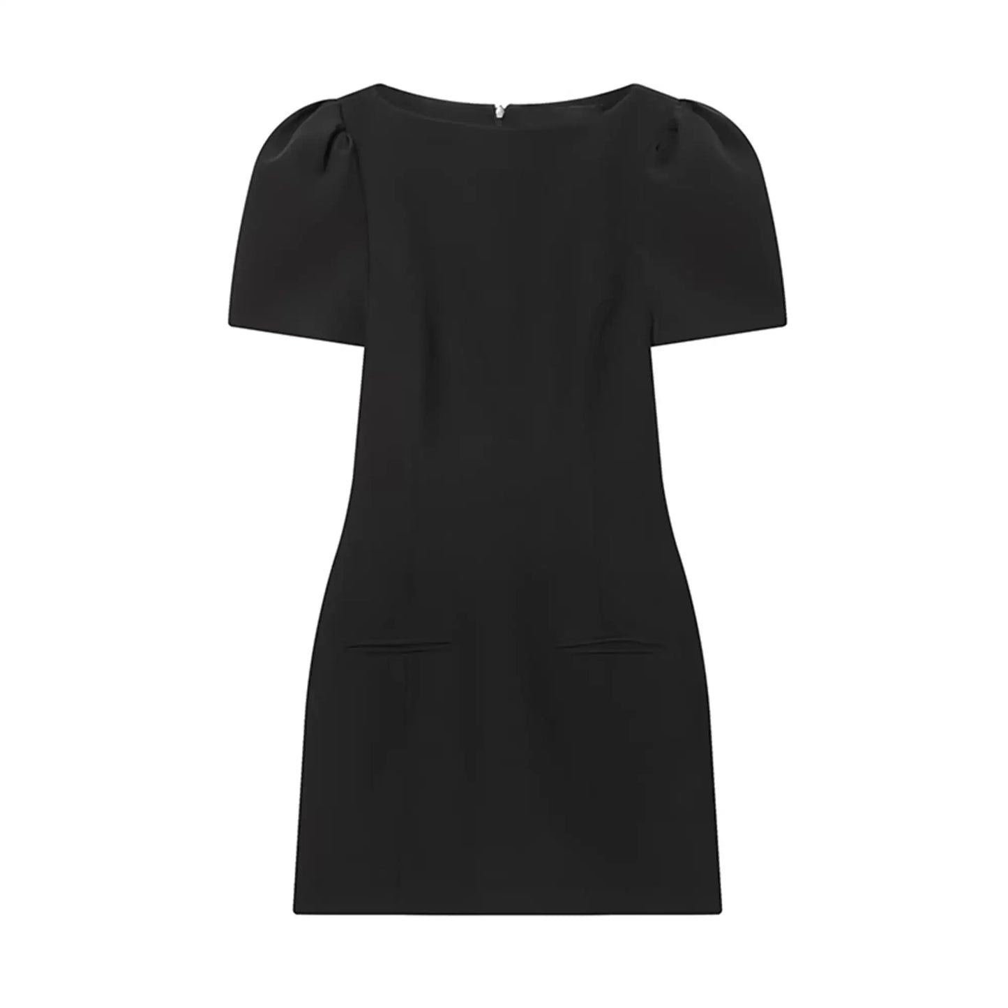 Minivestido Elegante De Manga Corta