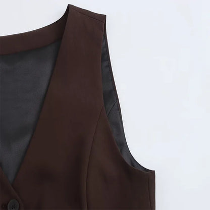 Conjunto de Chaleco y Pantalon