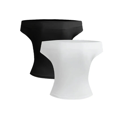 Conjunto de 2 Piezas de Top Asimétrico