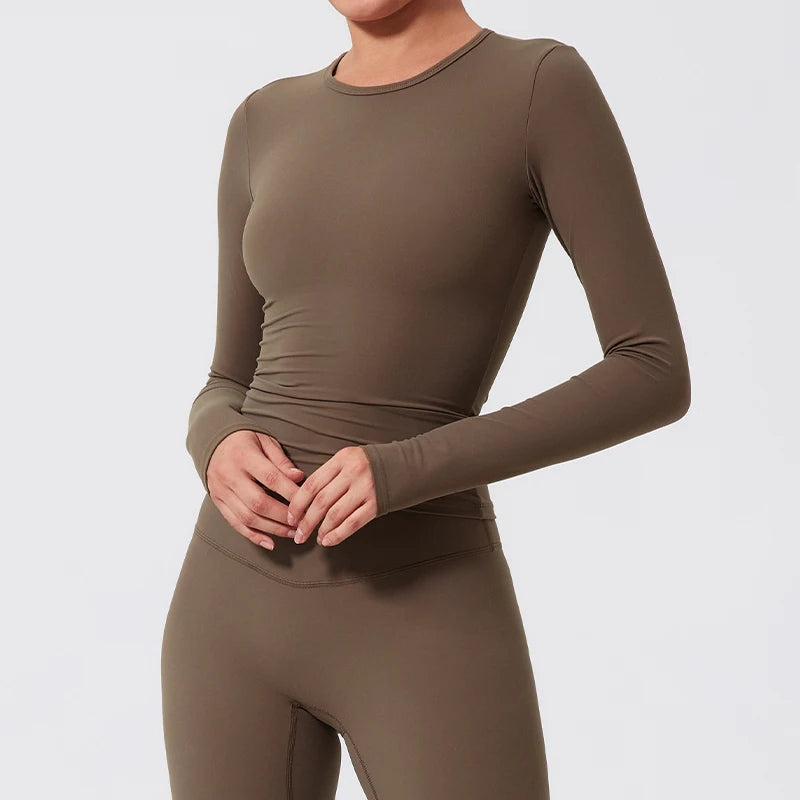 Camisa Deportiva de Manga Larga