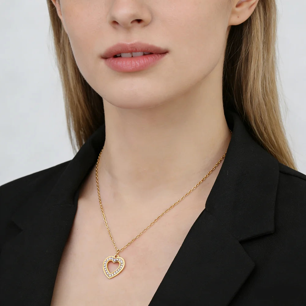 Collar Con Doble Cadena