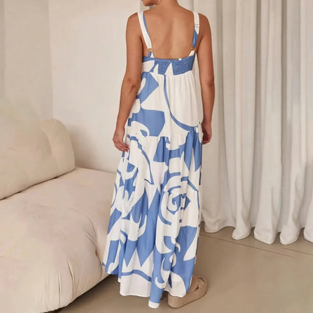 Vestido Largo Sin Mangas