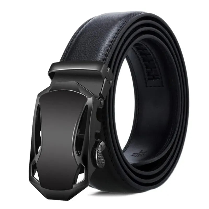 Cinturón de Vestir con Hebilla de Metal - Estilo E