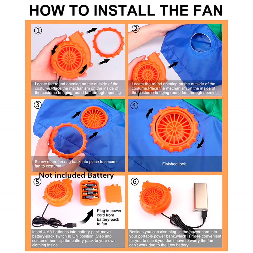 Traje Inflable con Diseño de Tiburón
