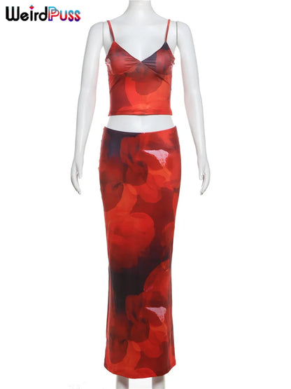 Conjunto Con Estampado Tie-Dye