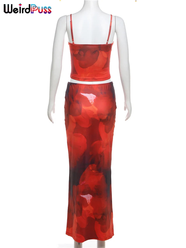 Conjunto Con Estampado Tie-Dye