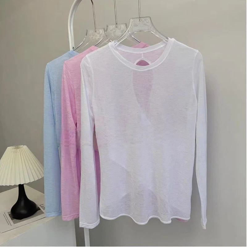 Blusa de Manga Larga Transpirable