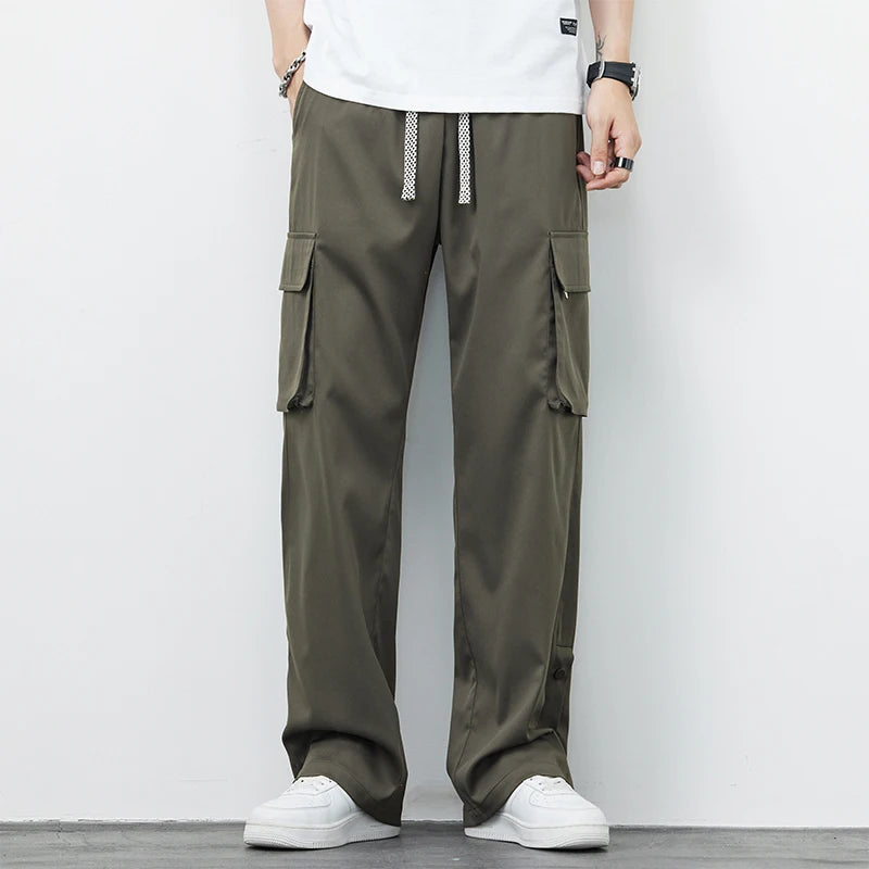 Pantalon Cargo con Bolsillos