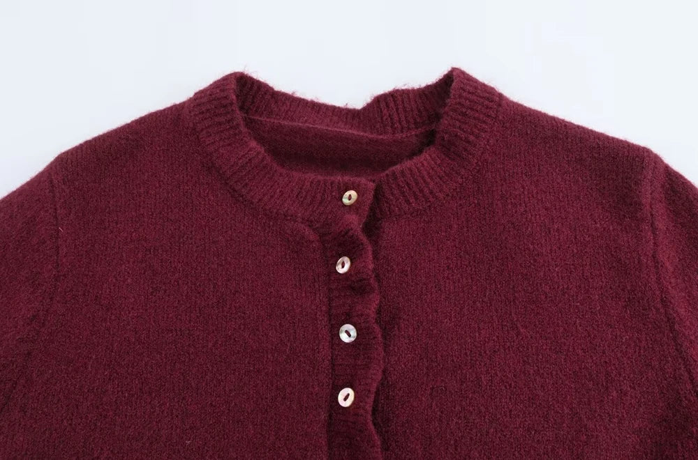 Cárdigan con Volantes