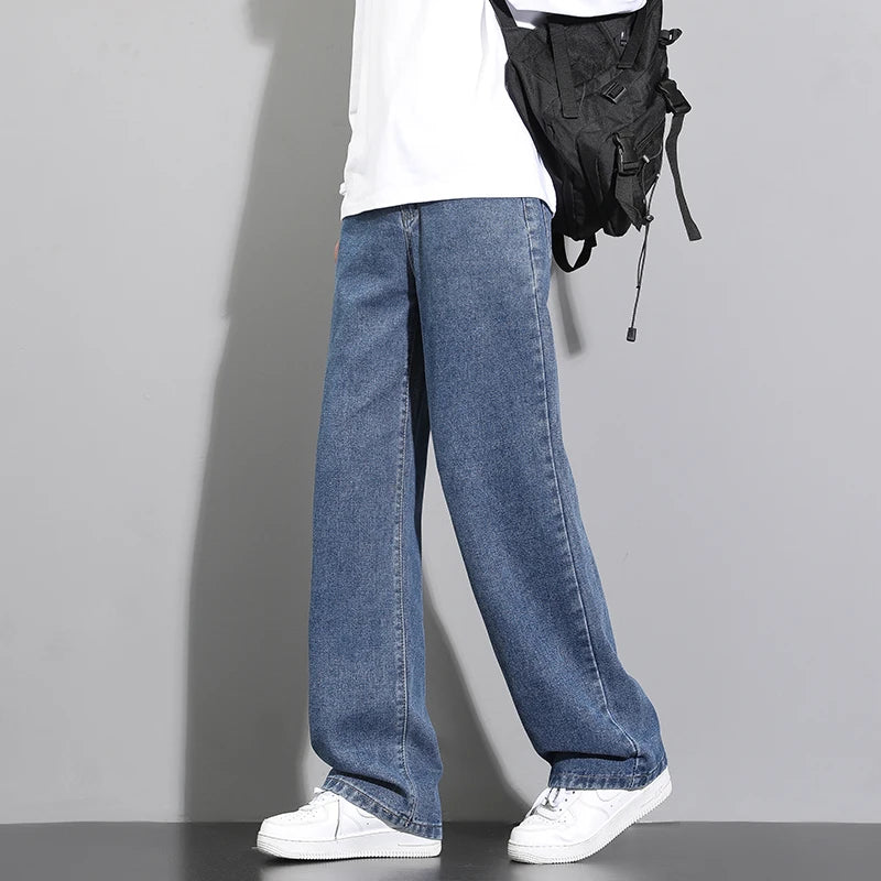 Pantalones de Mezclilla Rectos