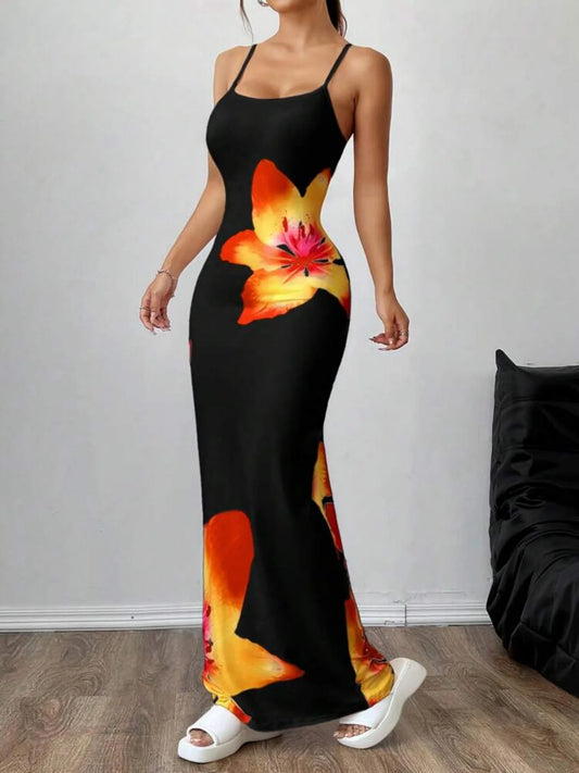 Vestido Con Estampado