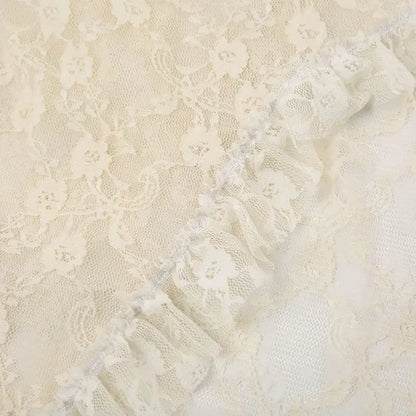 Falda Asimétrica de Encaje