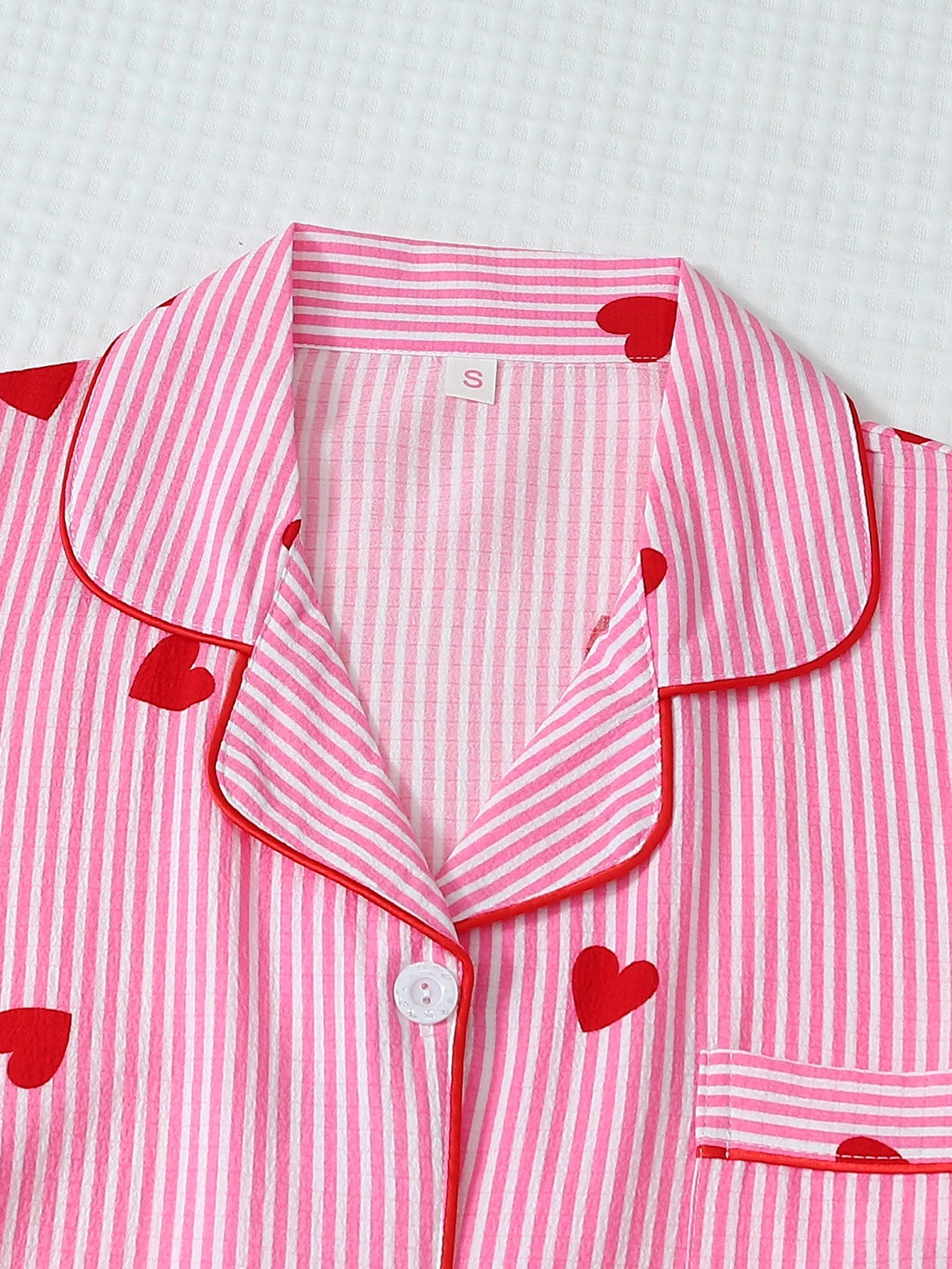 Conjunto De Pijama A Rayas