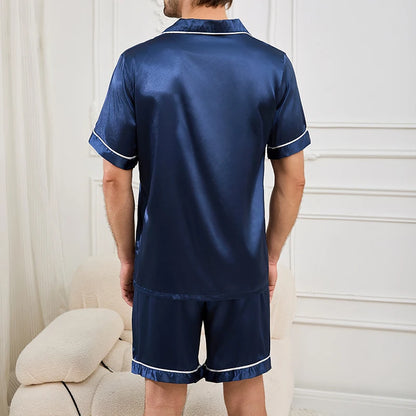 Conjunto de Pijama de Satén
