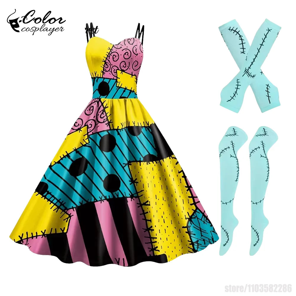 Vestido de Halloween de Sally