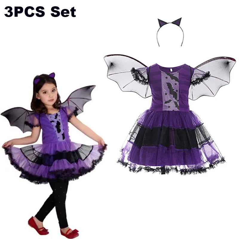 Disfraz de Vampiresa para Niñas