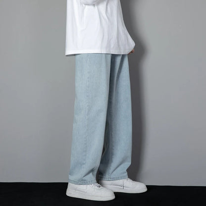 Pantalones de Mezclilla Rectos
