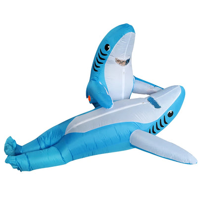 Traje Inflable con Diseño de Tiburón