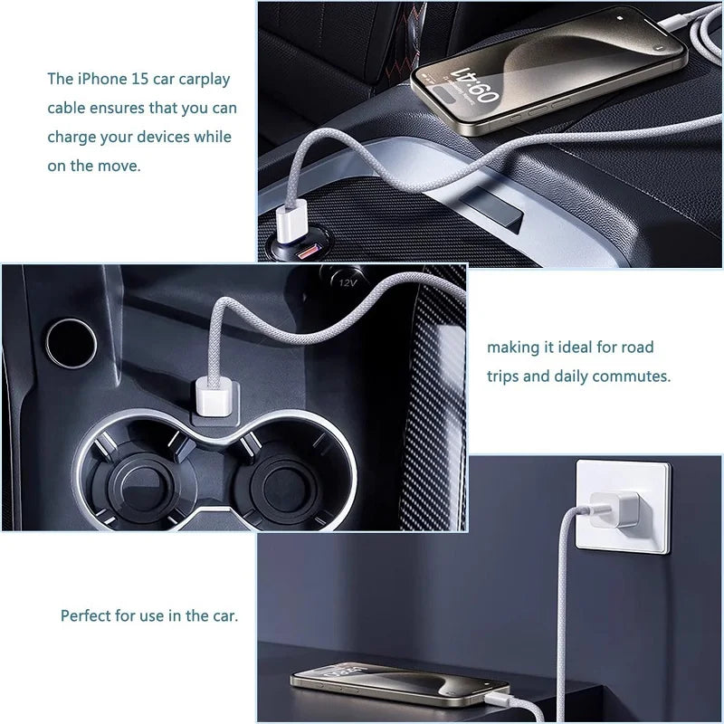 Cable USB-C a USB-C de 60 W carga rápida - foto 5