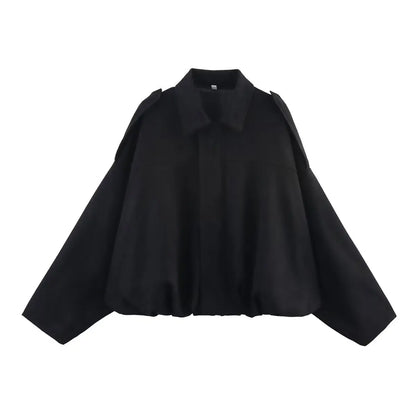 Chaqueta con Textura de gamuza