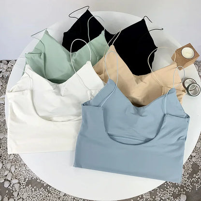 Camisetas Bralette sin costuras