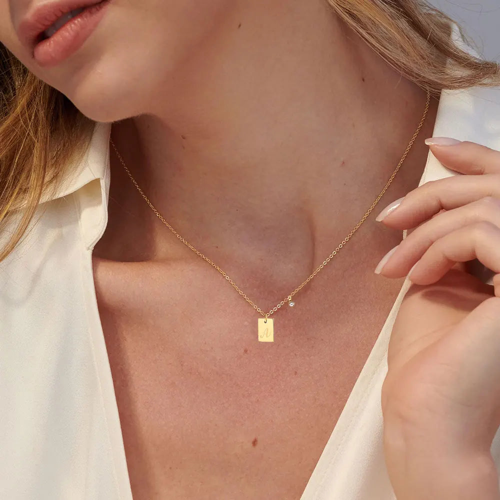 Collar Con Inicial