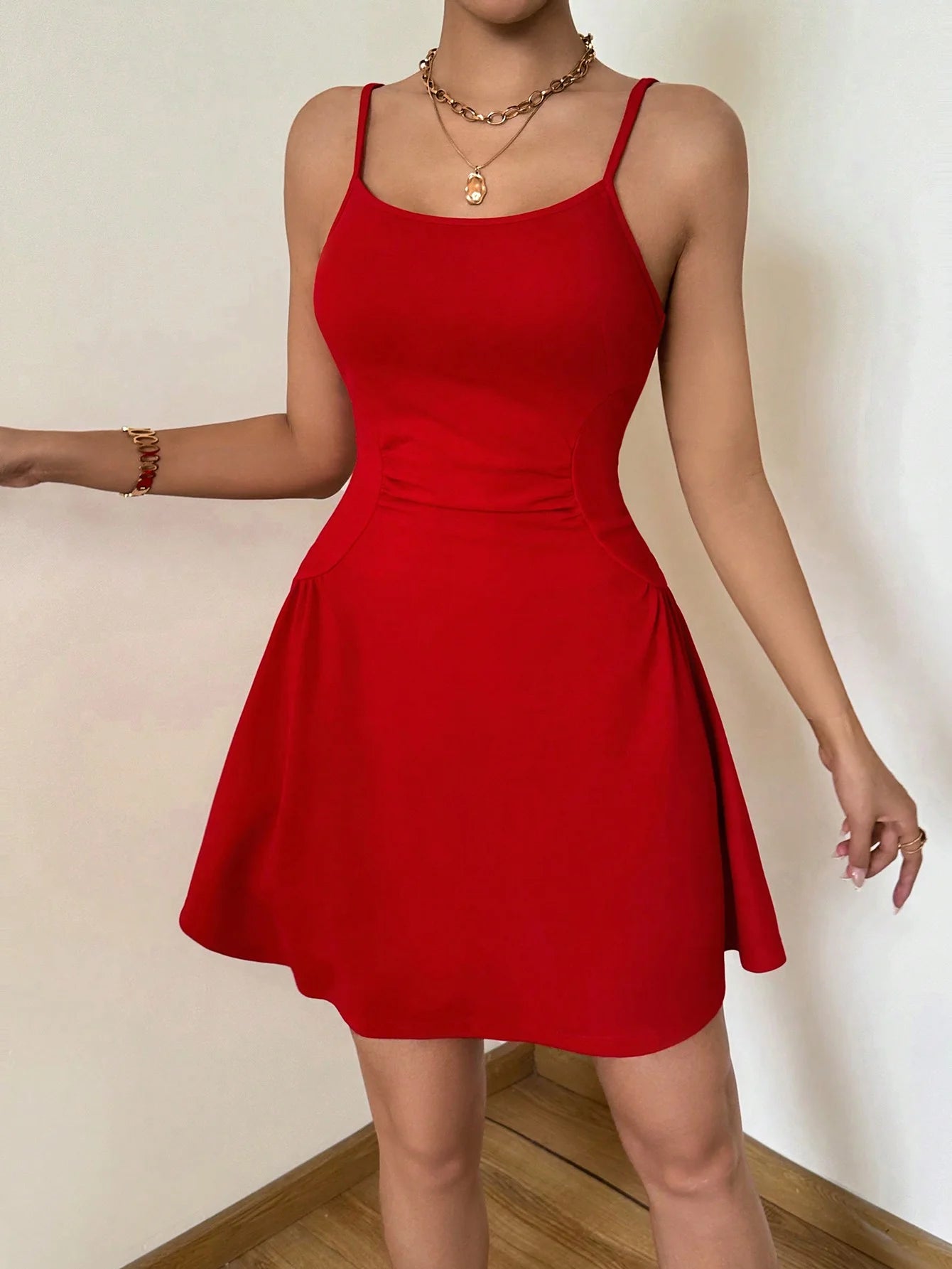 Mini Vestido De Corte A