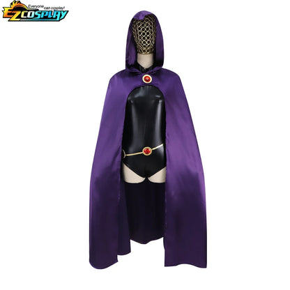 Disfraz de Cosplay de Teen Titans Raven