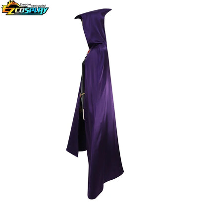 Disfraz de Cosplay de Teen Titans Raven