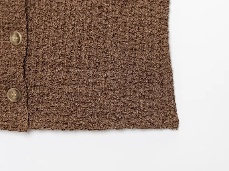 Conjunto de Pantalon y Chaleco sin Mangas