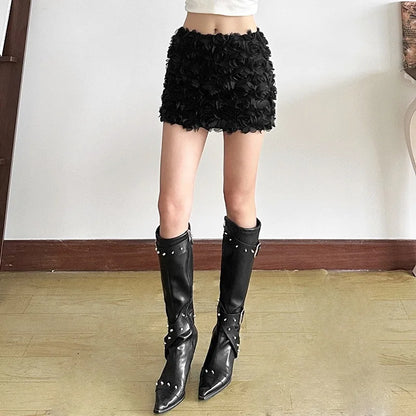 Minifalda con Flores