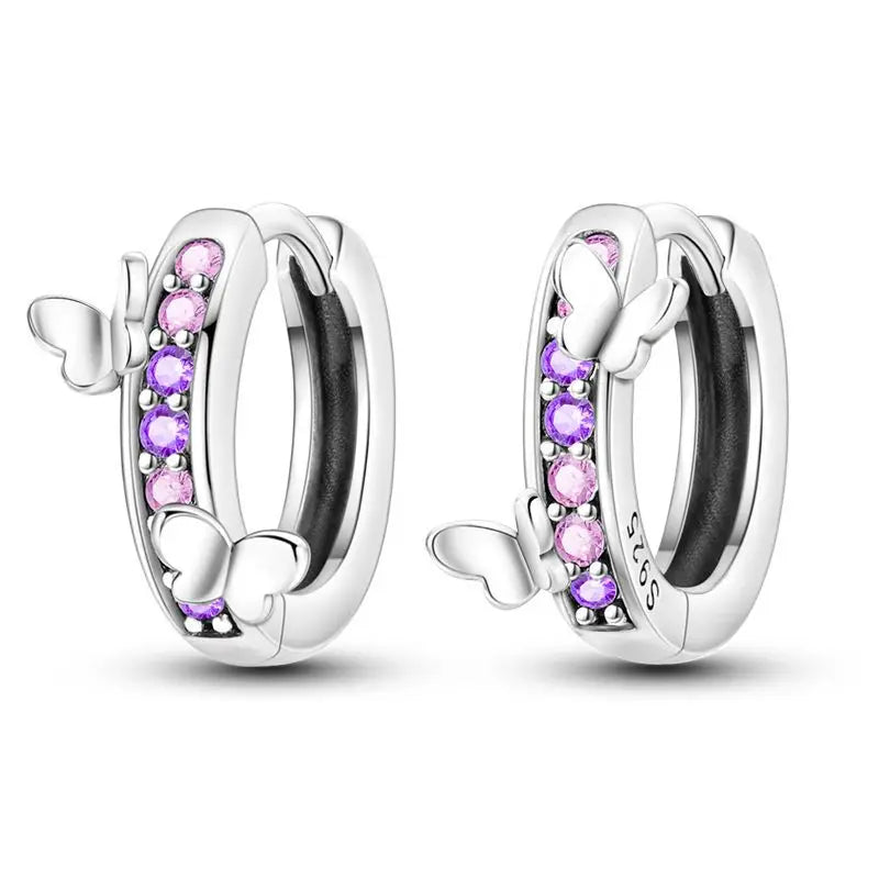 Pendientes De Mariposa