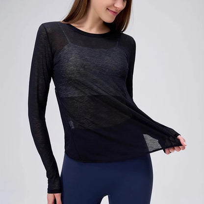 Blusa de Manga Larga Transpirable