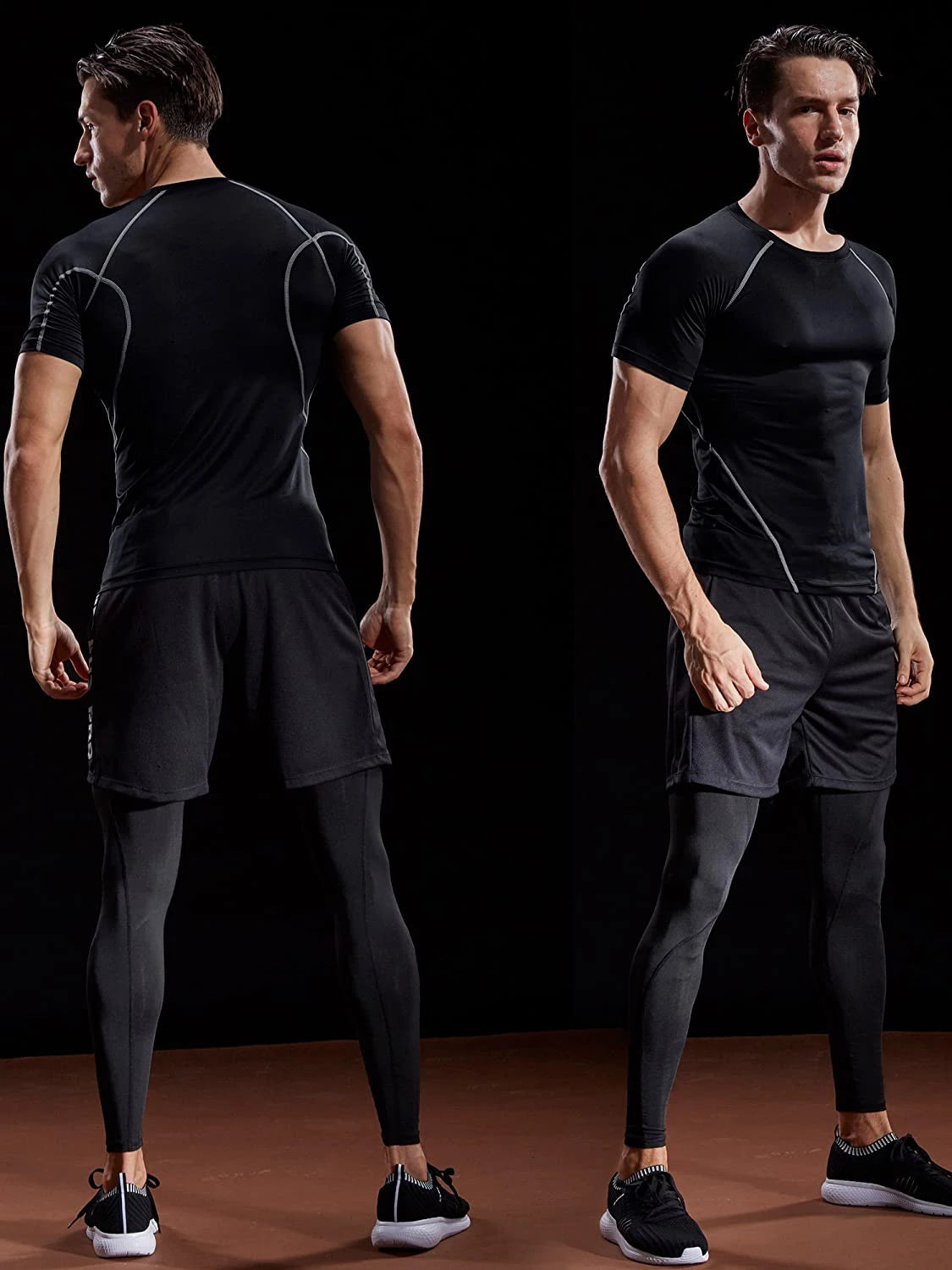 Camiseta de Compresión Lisa para Hombre - foto 3