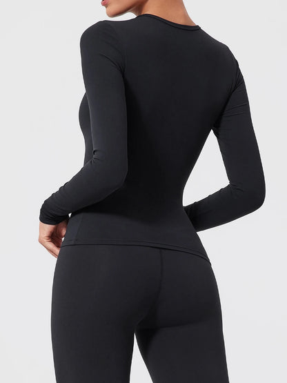 Camisa Deportiva de Manga Larga