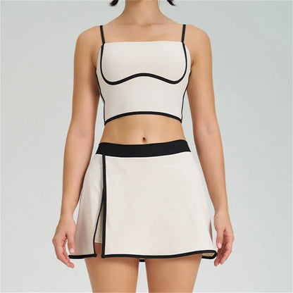 Conjunto Sujetador Deportivo y Falda