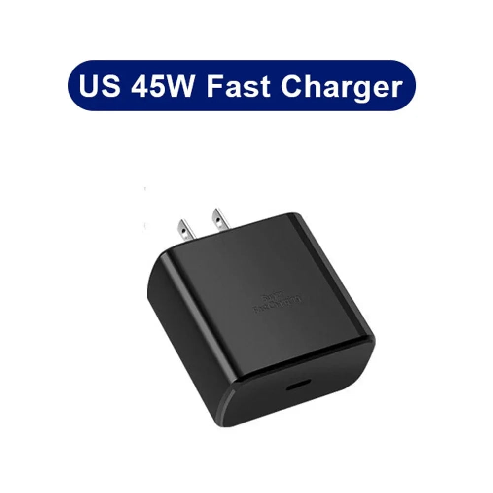 Cargador rápido USB-C de 45 W con cable - Solo cargador