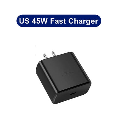 Cargador rápido USB-C de 45 W con cable - Solo cargador