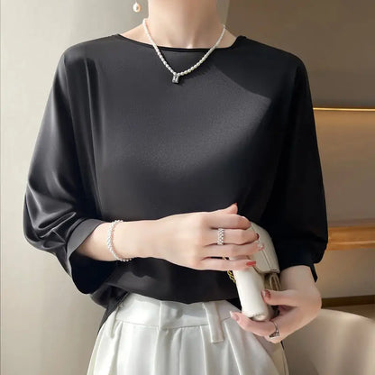 Blusa Satinada