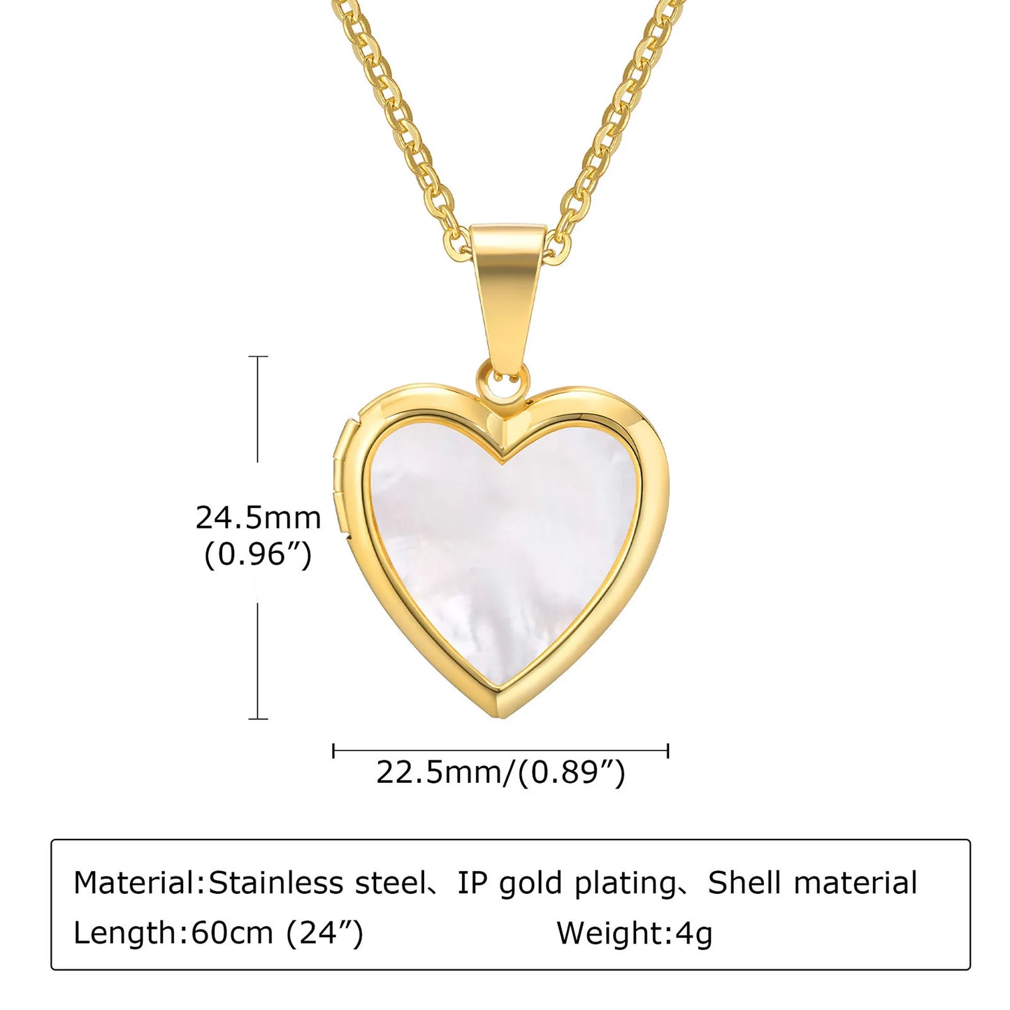 Collar Con Colgante De Corazón