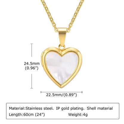 Collar Con Colgante De Corazón