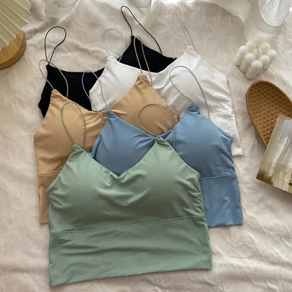 Camisetas Bralette sin costuras