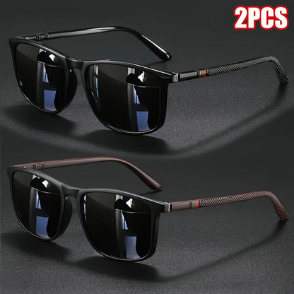Lentes de sol polarizados cuadrados UV400 unisex - foto 3