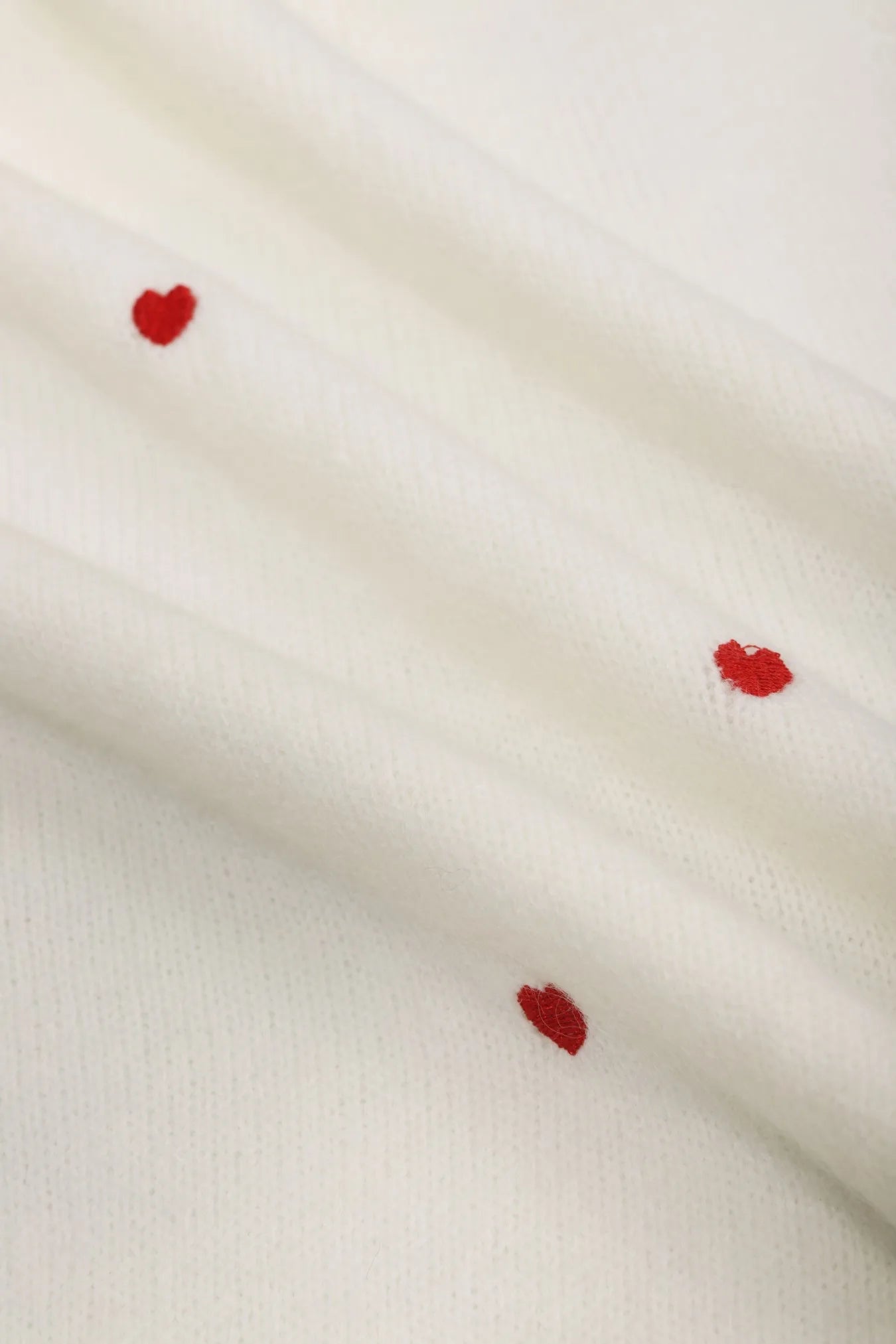 Suéter Con Bordado De Corazón