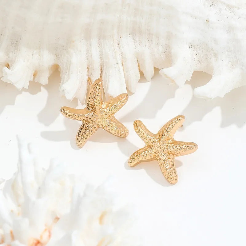 Pendientes de Estrella de Mar