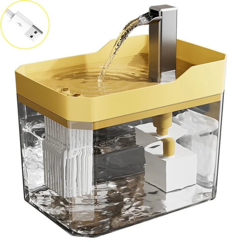Fuente de agua para gatos 2 L con filtro - foto 6
