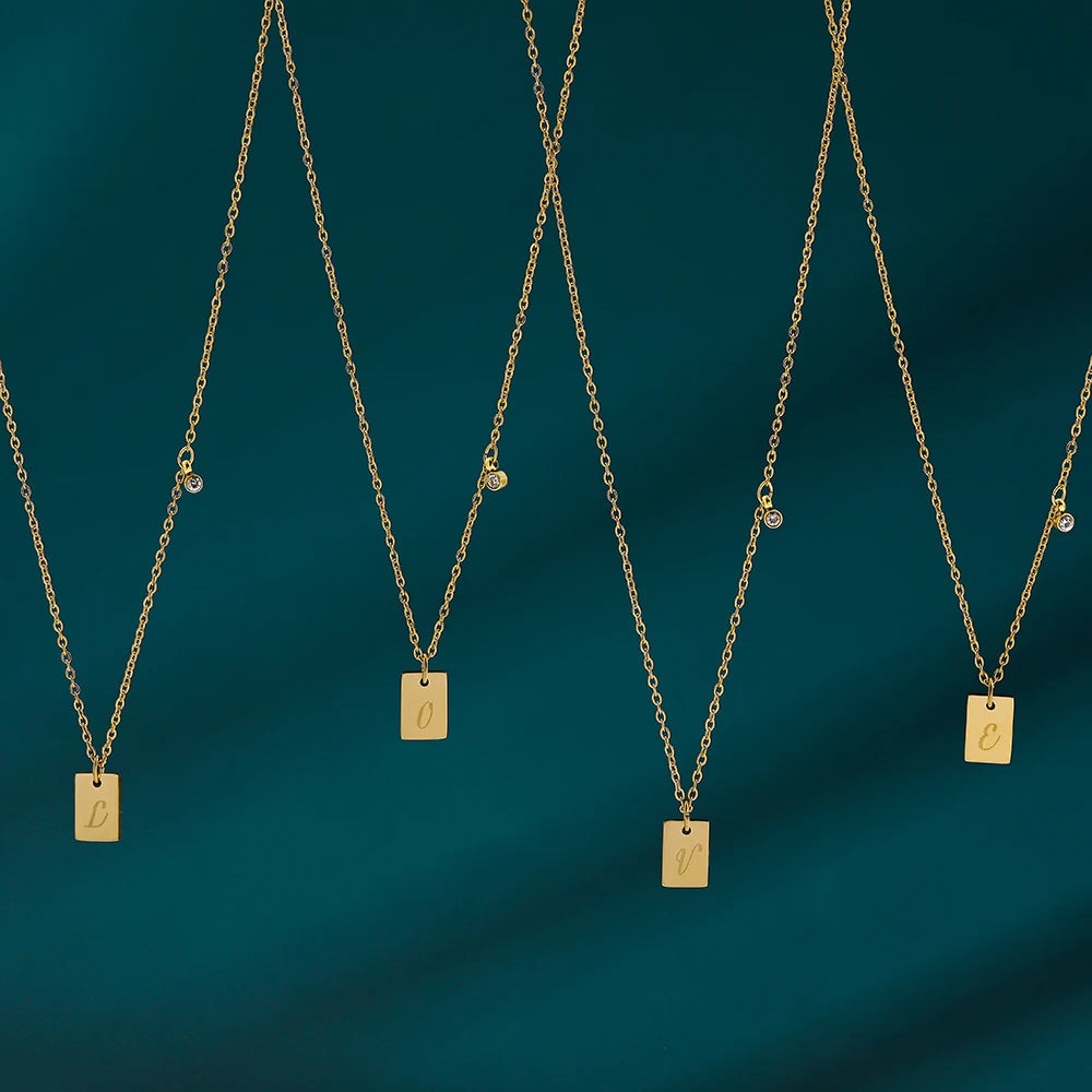 Collar Con Inicial