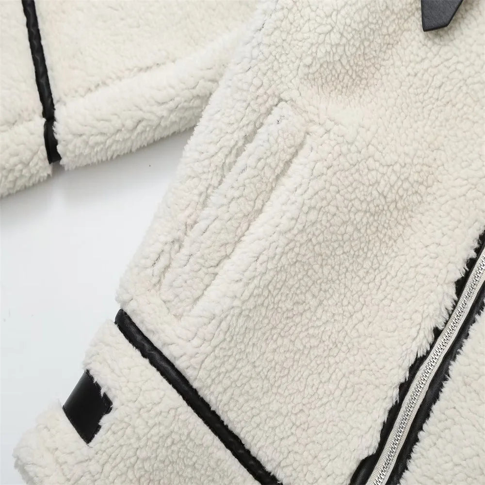 Chaqueta Cálida de Felpa