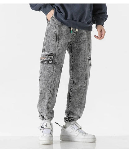 Pantalón de estilo Hip Hop con cintura elástica